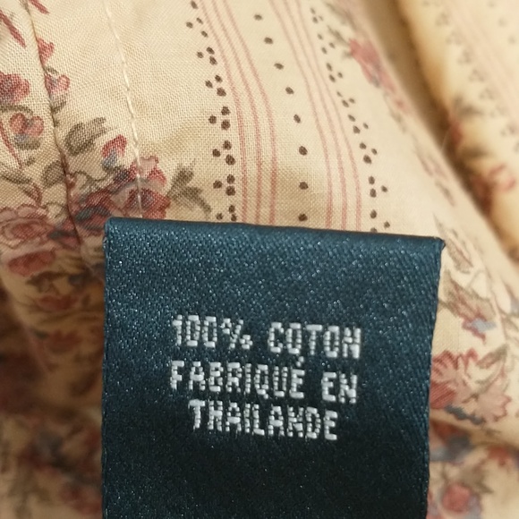 Country Charm Floral Shirt Ralph Lauren Vintage 90s Button Down Feminine Cotton - Picture 7 of 12